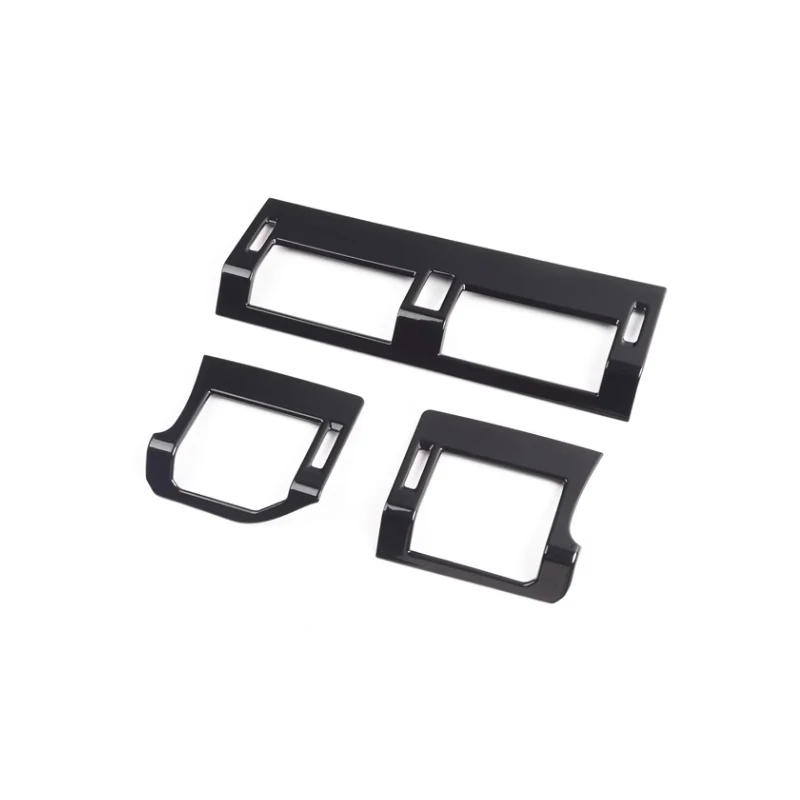 

Для Land Rover Defender 90 110 130 2020-2024 ABS Автомобильный Центральный контроль Air декоративная рамка выпускного отверстия Sticker автомобильные аксессуары для интерьера