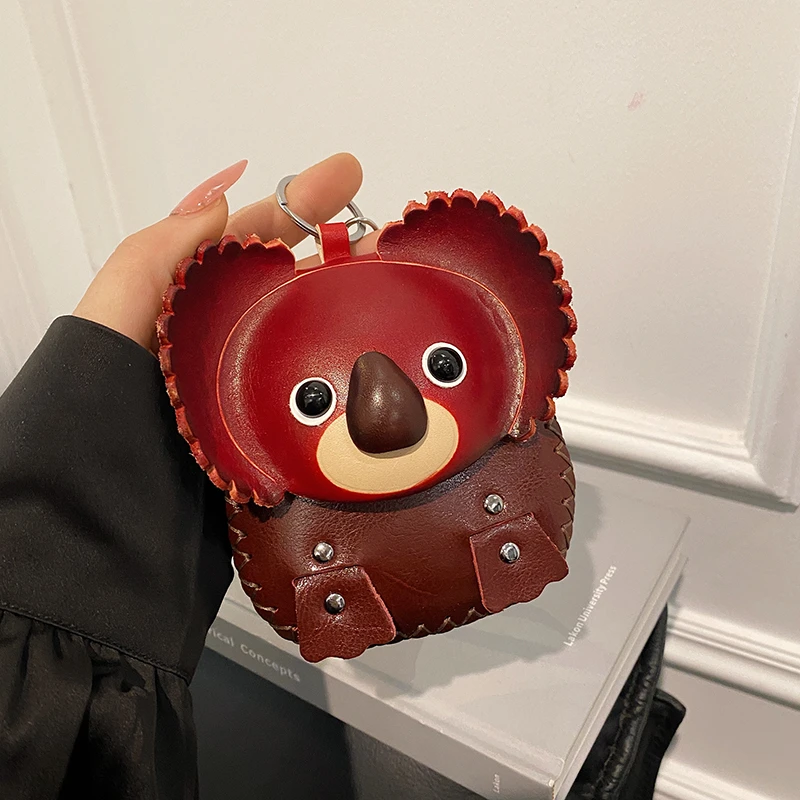 Забавная кукла-дракон ключ от машины игривый держатель ключей забавный кошелек