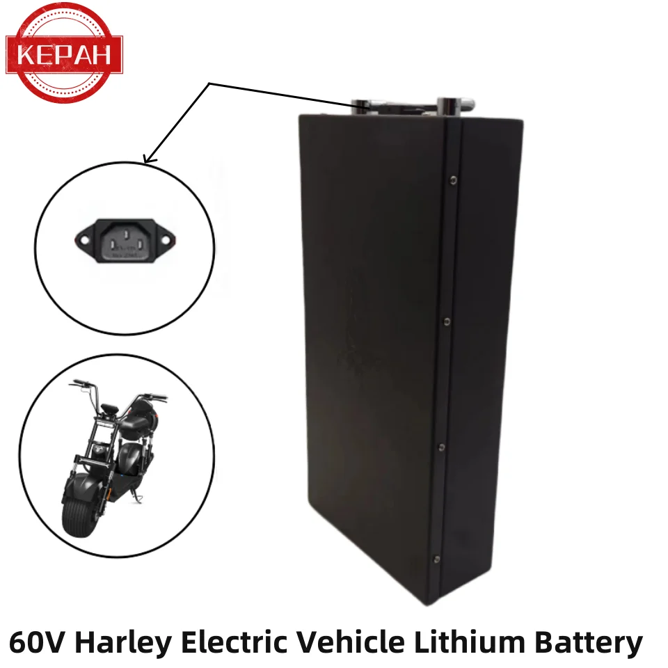 

Литиевая батарея для электрического автомобиля, водонепроницаемая батарея 18650, 60 В, 20 Ач для двухколесного складного электрического скутер...