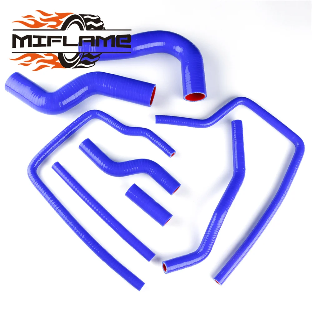 Фото Для Subaru Impreza WRX STI GC8 GF8 EJ20 1996-2000: Комплект силиконовых патрубков радиатора — Высокопроизводительные шланги радиатора для улучшенного охлаждения №2