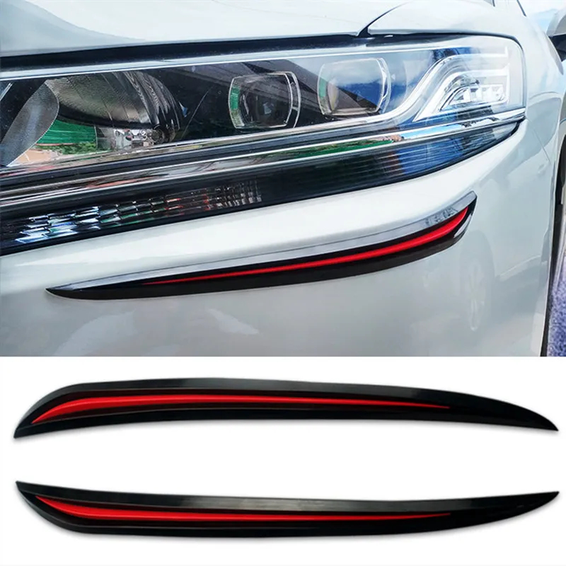 

Car Bumper Protector Corner Guard Scratch Strip PVC Universal Car Fender Sticker Front Rear Bumper Protection Adhesive Plate