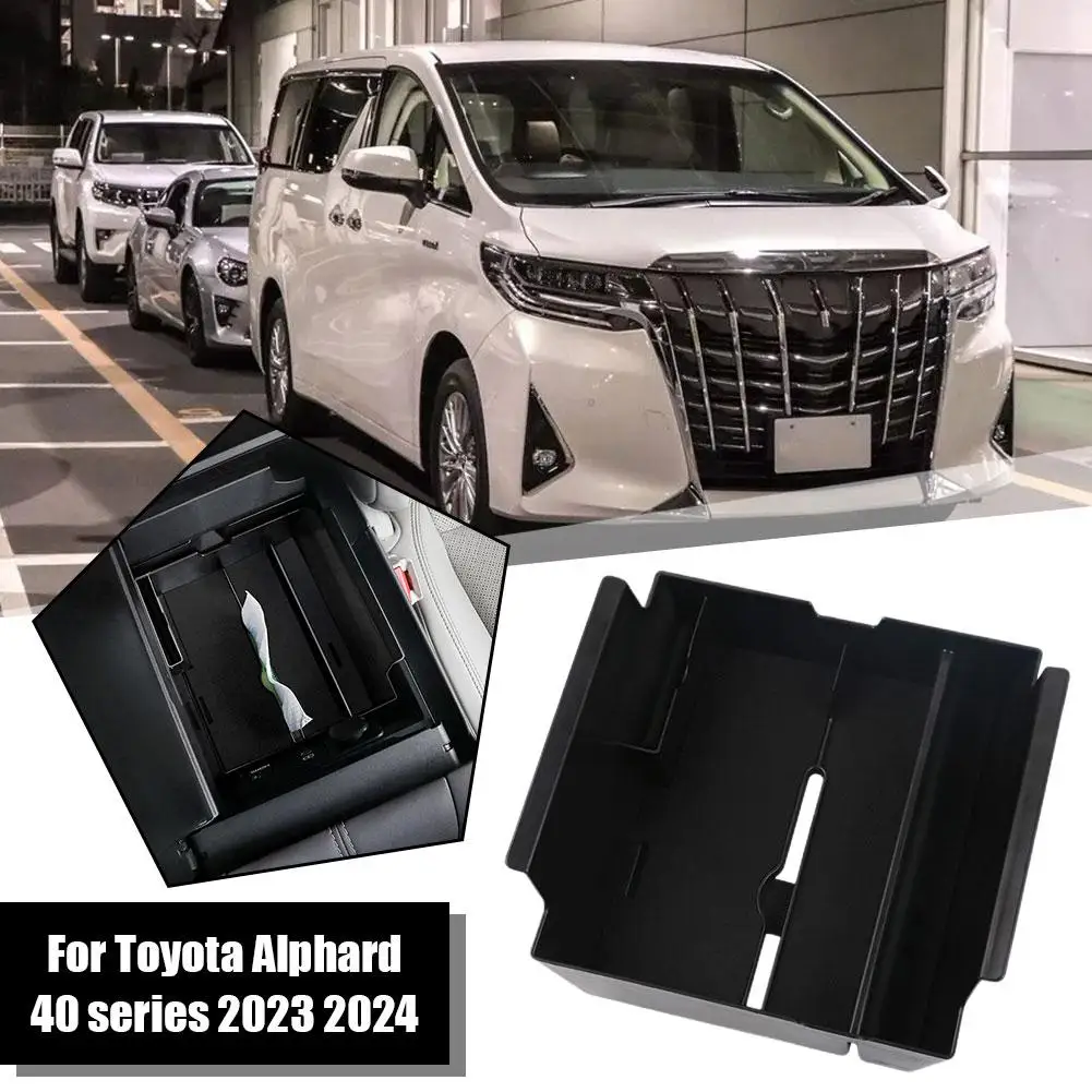 

Car Central Armrest Box for Toyota Alphard Vellfire 40 Series 2023 2024 Glove Box Tray Storage Box Central Control Containe Y8E7