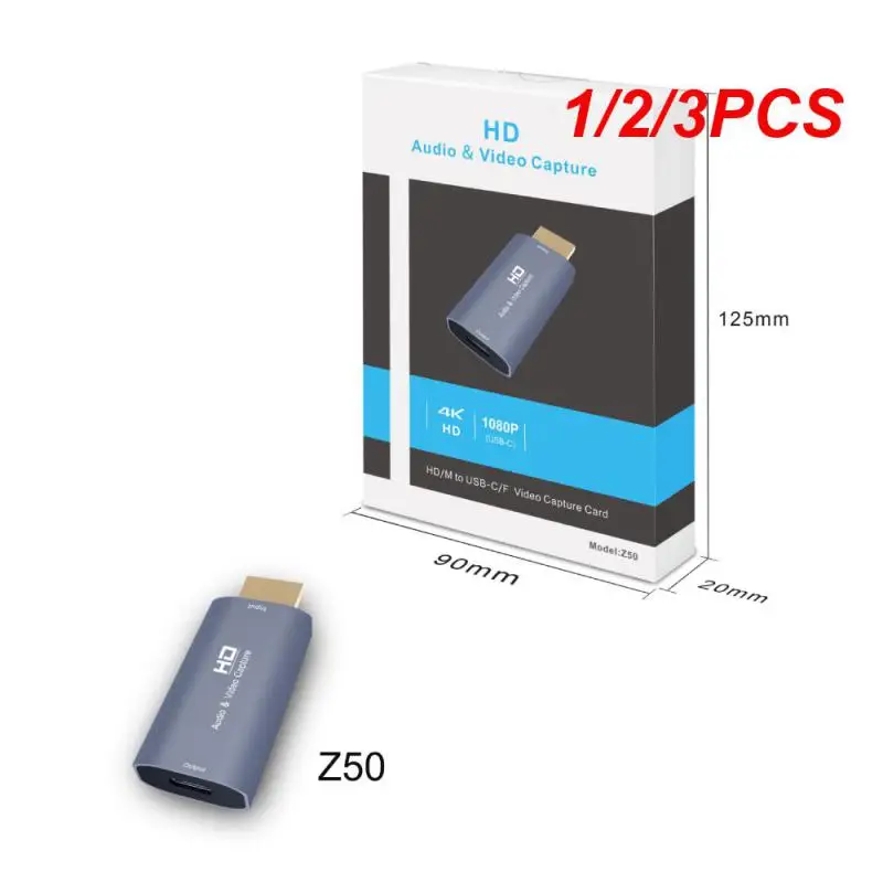 

1/2/3PCS Card 4k Streaming Recording Type C/f Compatible For Plate Camera Switch Capture Card 60hz Usb Wireless