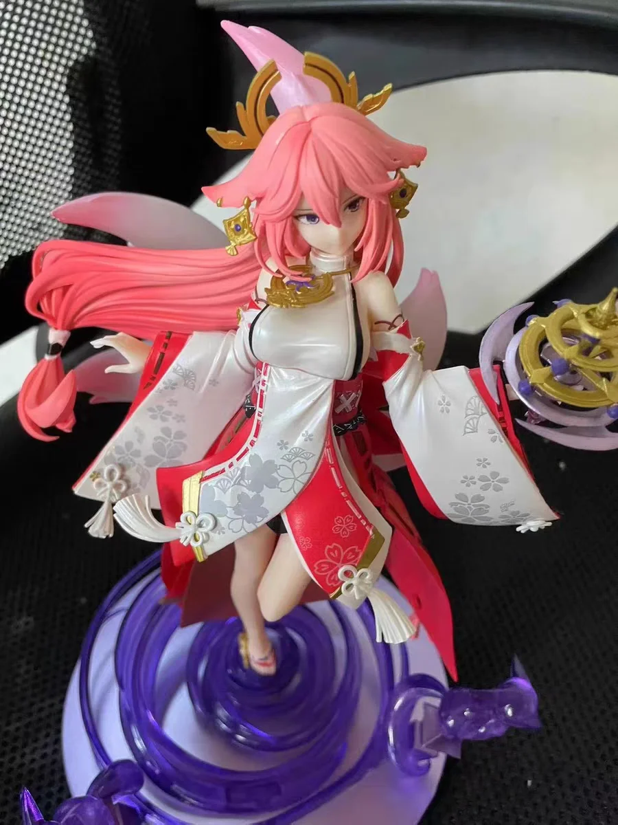 Genshin Impact Yae Mikanime Peripheralo фигурка Yaemiko аниме съемная одежда для девочек сексуальная