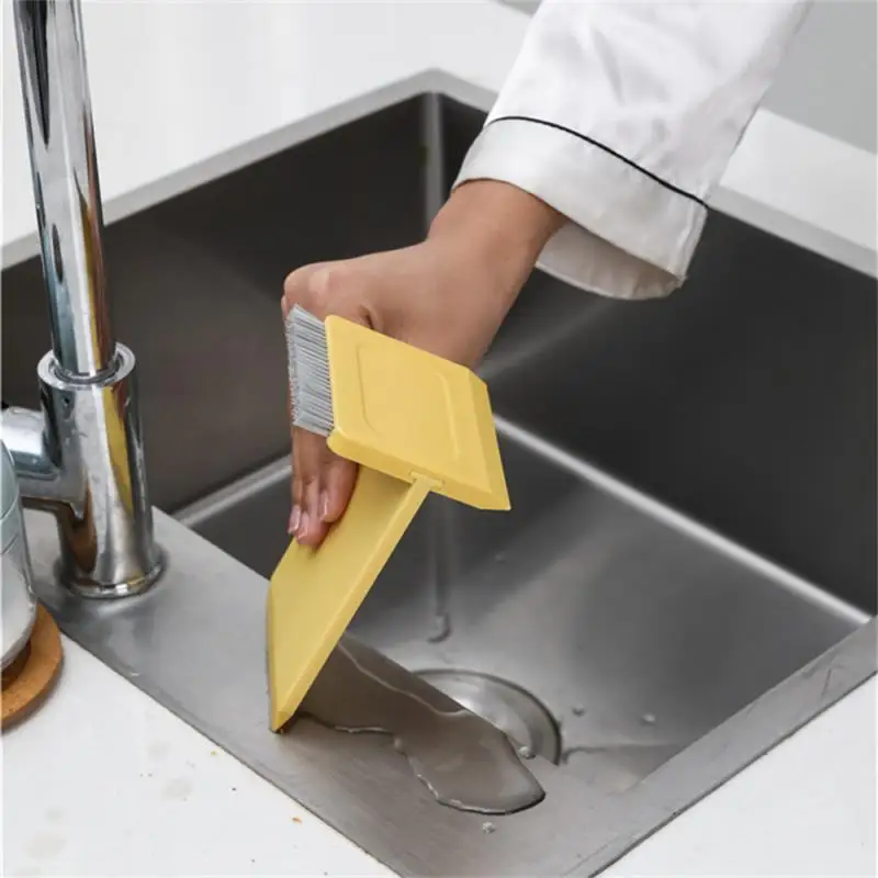 

Household Repeated Kneading Clean Small Gaps Not Easily Deformed Brush Small Bangs Easy To Rinse Stain Table Face Brush Kitchen