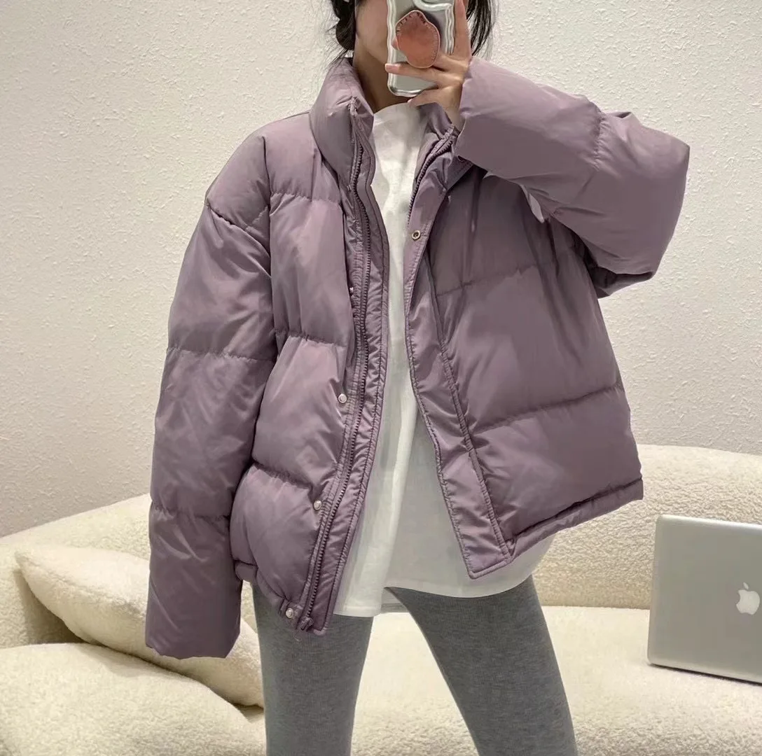 Hundreds of Short Sections of Fox Fur Down Jacket Female 2022 Winter New Small Basic Bread Clothes