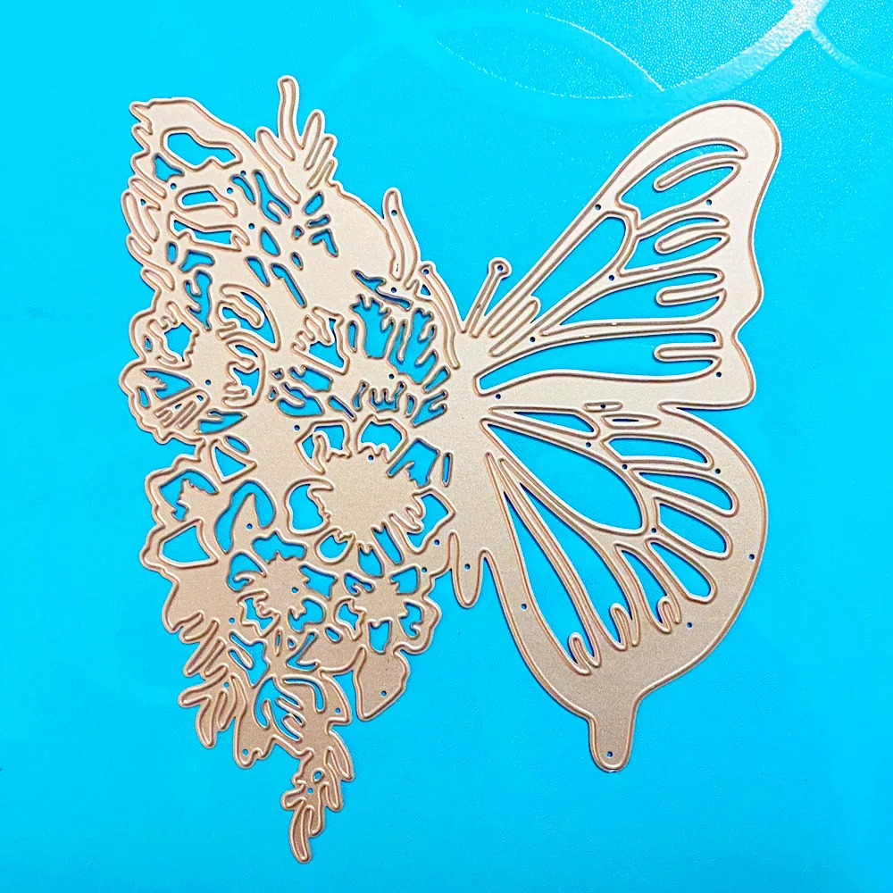 

Yinise SCRAPBOOK Metal Cutting Dies For Scrapbooking Stencils BigBUTTERFLIES DIY PAPER Album Card CRAFT Making Embossing Die CUT