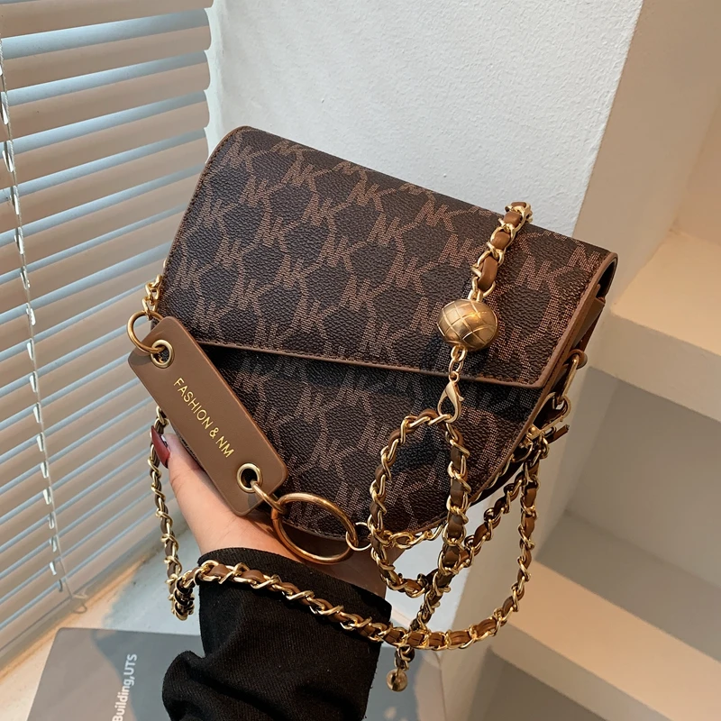 

Прямая поставка, женская сумка 2022, трендовая модная сумка-мессенджер, Женская Маленькая седельная роскошная дизайнерская сумка