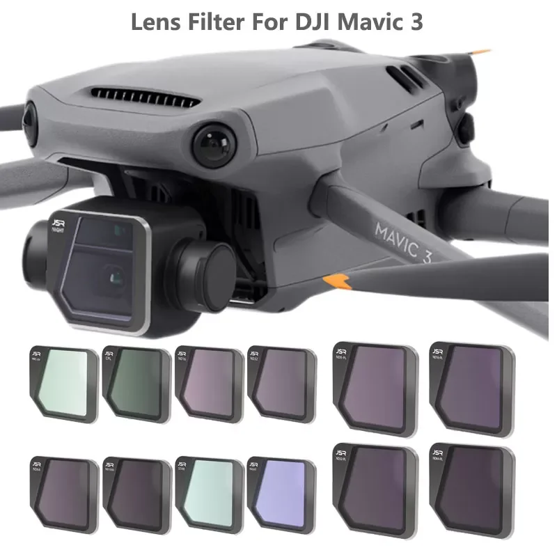 

Lens ND Filters Set CPL ND8 ND16 UV Filters Combo Camera Lens Compatible with DJI Mavic 3 Drone accessories