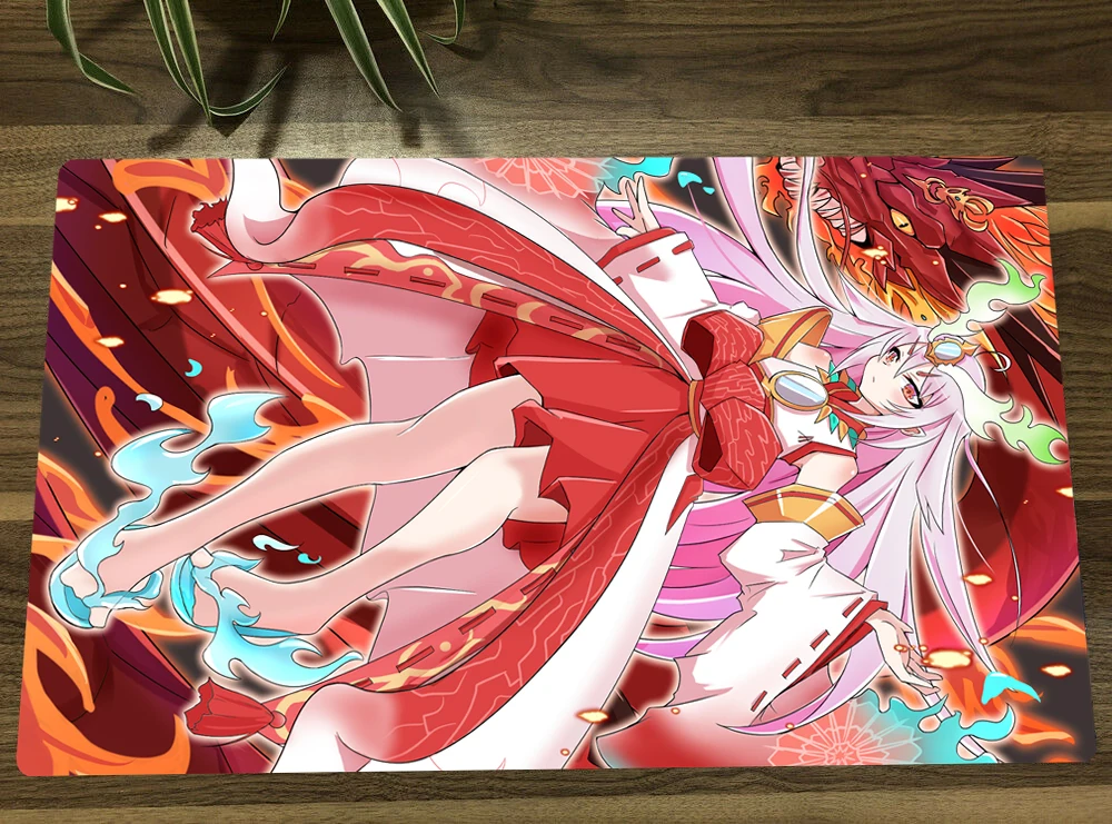 

Board Game YuGiOh Kurikara the Immovable Avatar TCG Mat Trading Card Game Mat CCG Playmat Mouse Pad Desk Table Gaming Play Mat