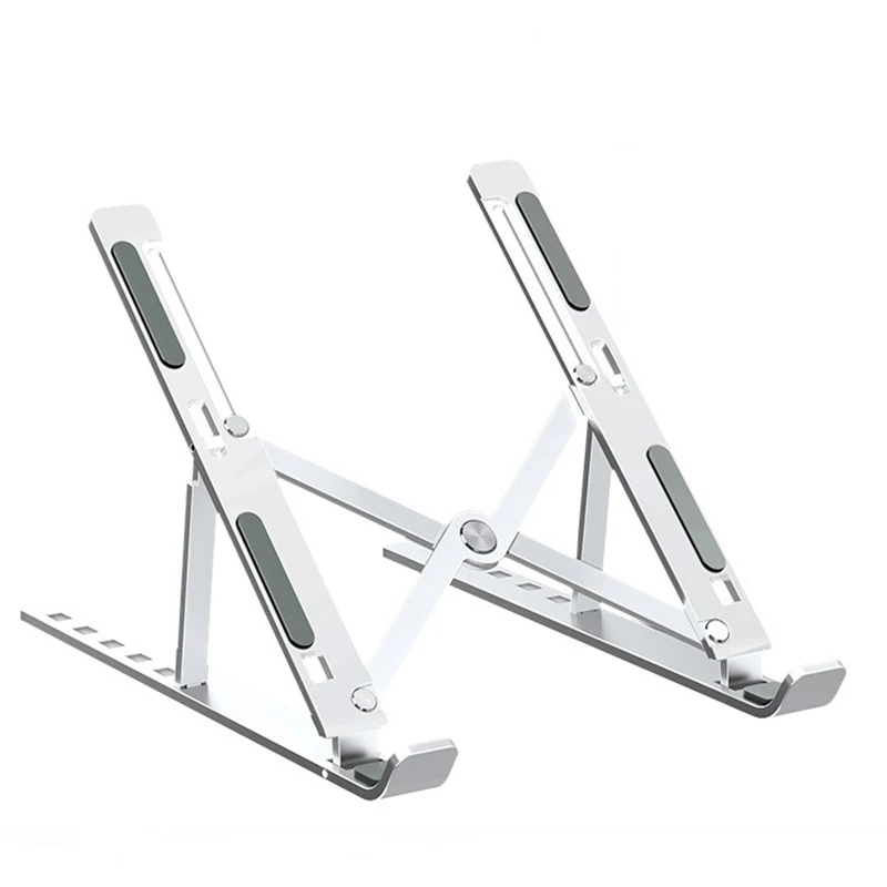 

Laptop bracket aluminum alloy computer desktop lift bracket to increase heat dissipation folding portable storage laptop bracket