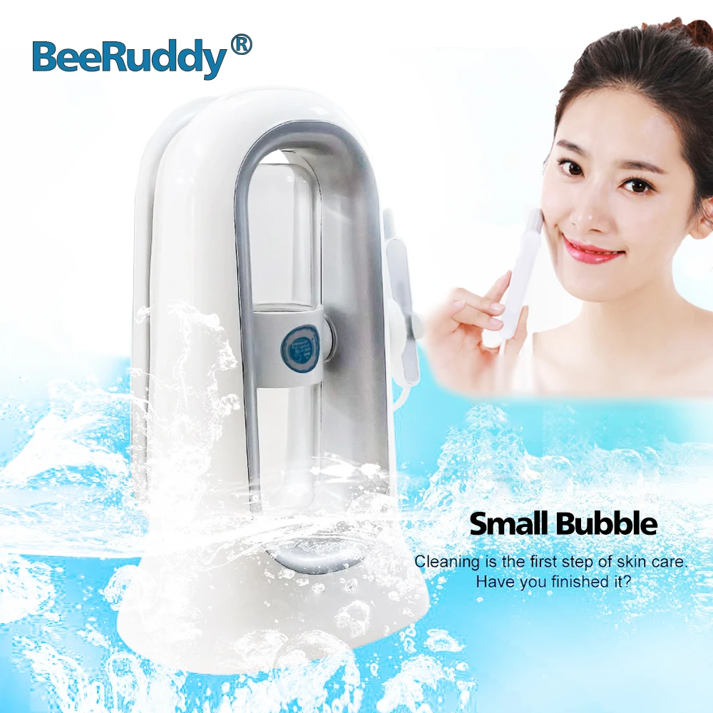 

BeeRuddy Vacuum Blackhead Small Bubble Exfoliator Cleansing Moisturizing Oxygen Injection Instrument Aqua Peeling Beauty Machine