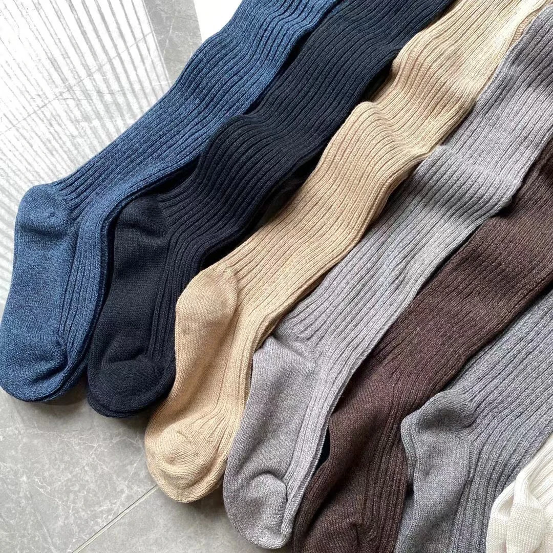 Женские демисезонные модные вязаные теплые чулки