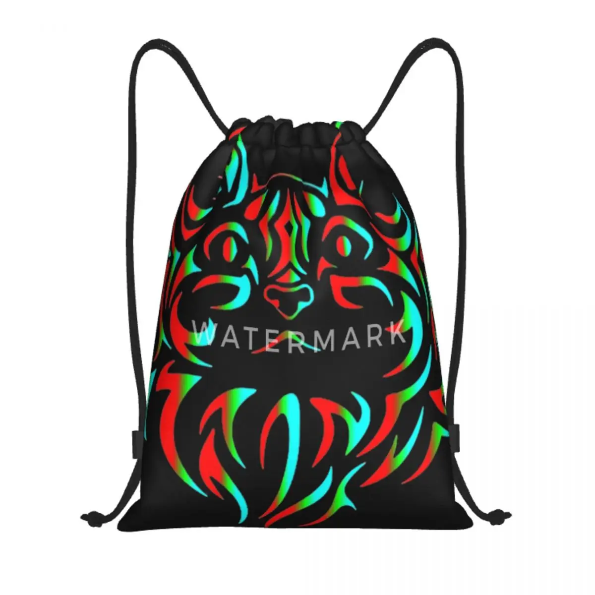 

Сумки на шнурке с котом RGB, Современный рюкзак на шнурке, подходящий для ежедневного хорошего подарка, настраиваемый