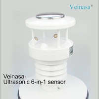 integrated temperature humidity pressure wind rain 2 axis ultrasonic wind sensor anemometer low cost ultrasonic sensor