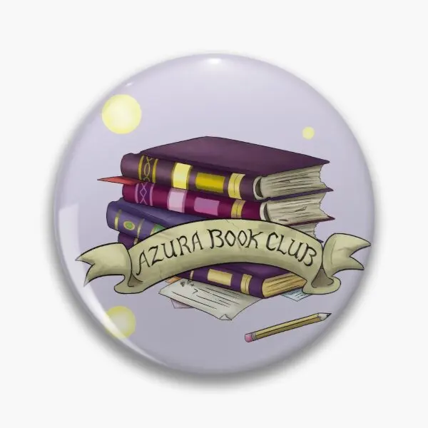 

Мягкая булавка для булавок Azura Book Club на заказ, Модная креативная булавка для воротника, шляпы, милая Ювелирная брошь, Металлическая Булавка д...