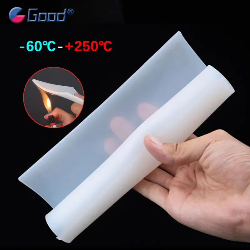 

Силиконовый лист полупрозрачный для высоких температур