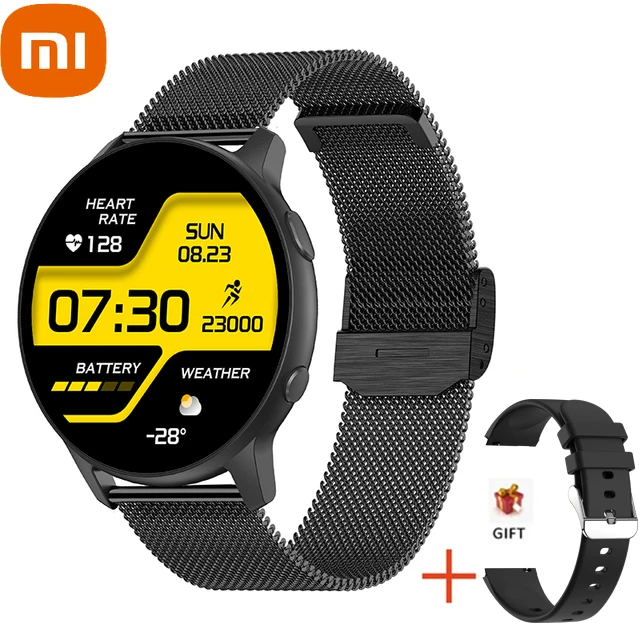 

XIAOMI Fashion Women's Smart Watch Full Screen Touch Waterproof Bracelet Heart Rate Monitor Lady Watches For Android IOS