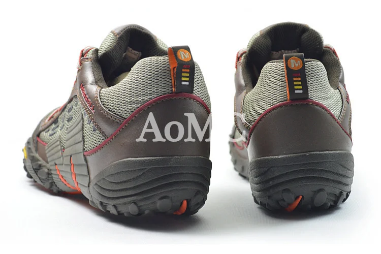 Original Merrell M Men Lightweight Air Mesh Breathable Outdoor Sport Hiking Shoes Male Mountain Cross-Country Climbing Sneakers