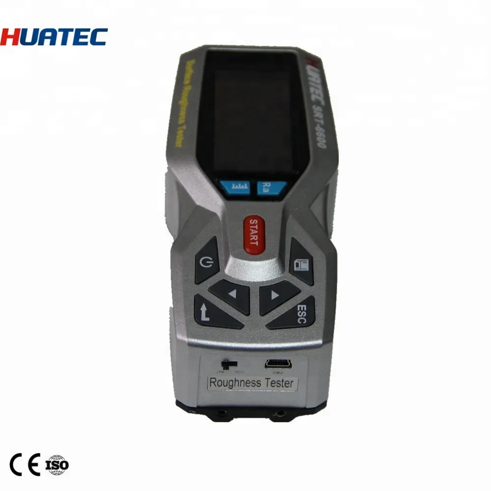 Портативный тестер шероховатости SRT6600 с ЖК-дисплеем RS232