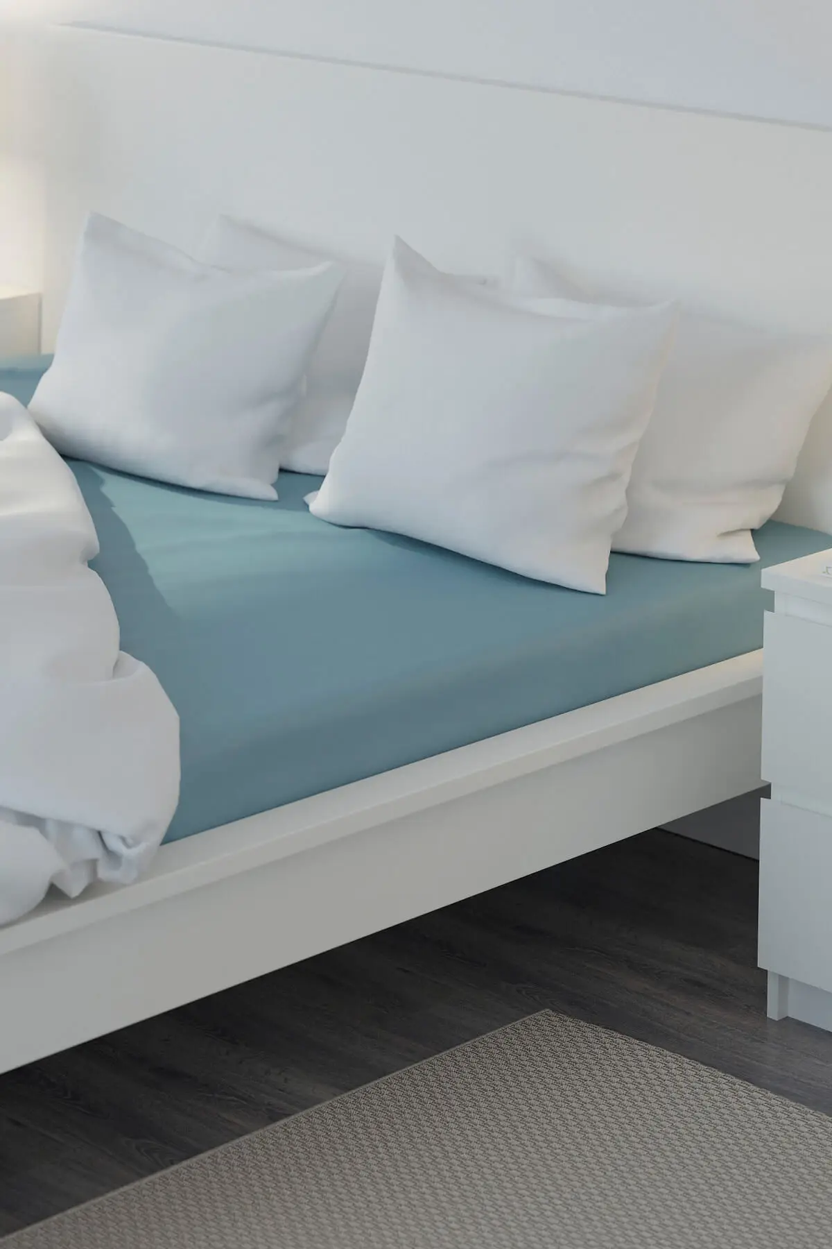 

Double Size Bed Sheet Set Luxury Bedding Covers Set Cotton