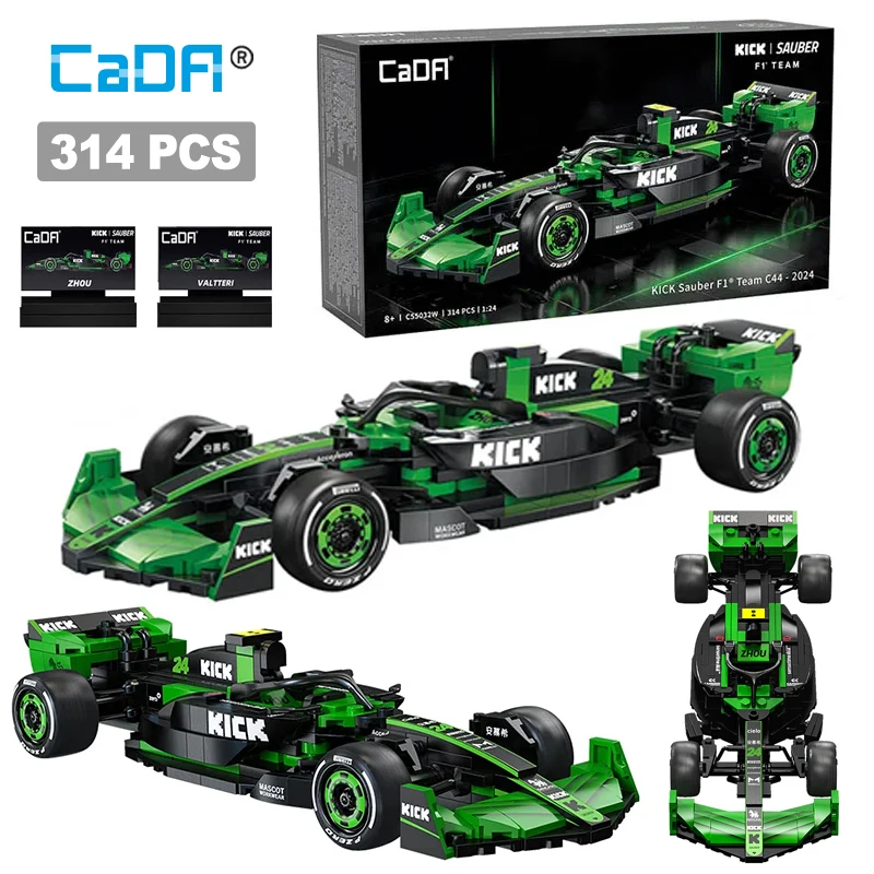 Блочный конструктор Cada Sauber Team C44 Formula-1 F1