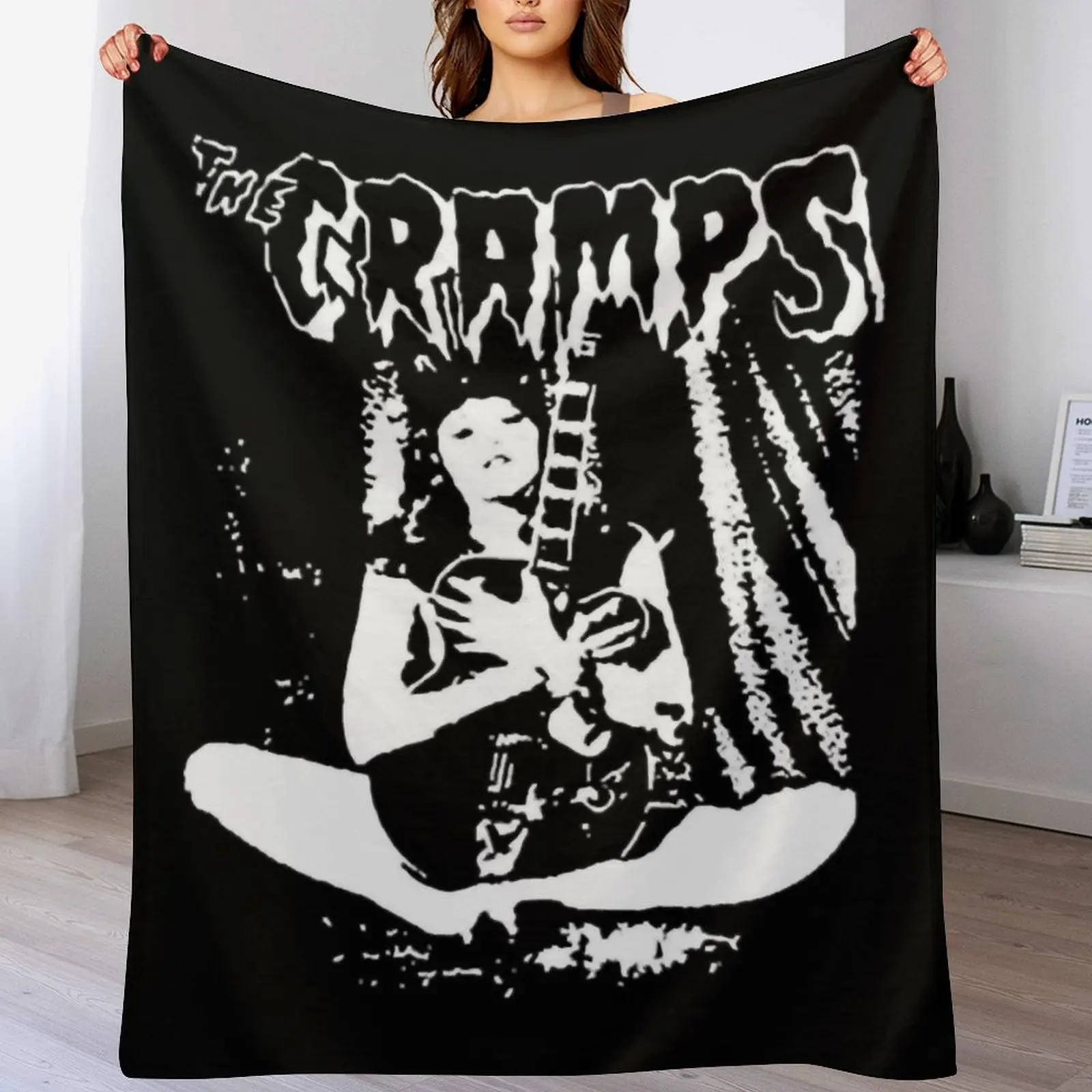 Винтажное фланелевое одеяло крафтовое