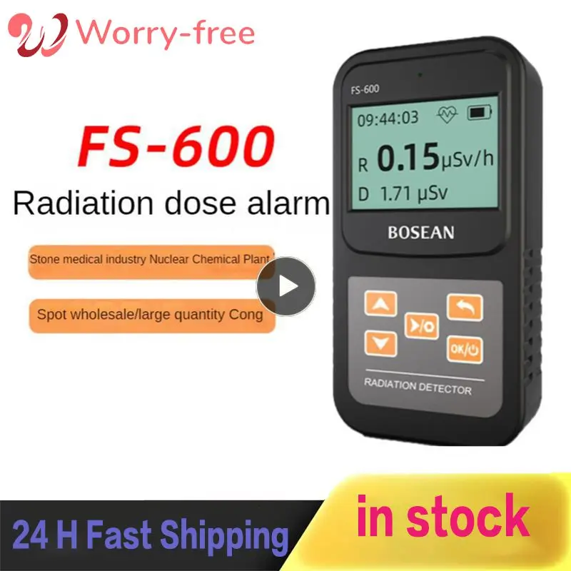 

Reliable Performance Portable Design Nuclear Radiation Detector Accurate Detection Radiation Alarm Double Alarm Ease Of Use