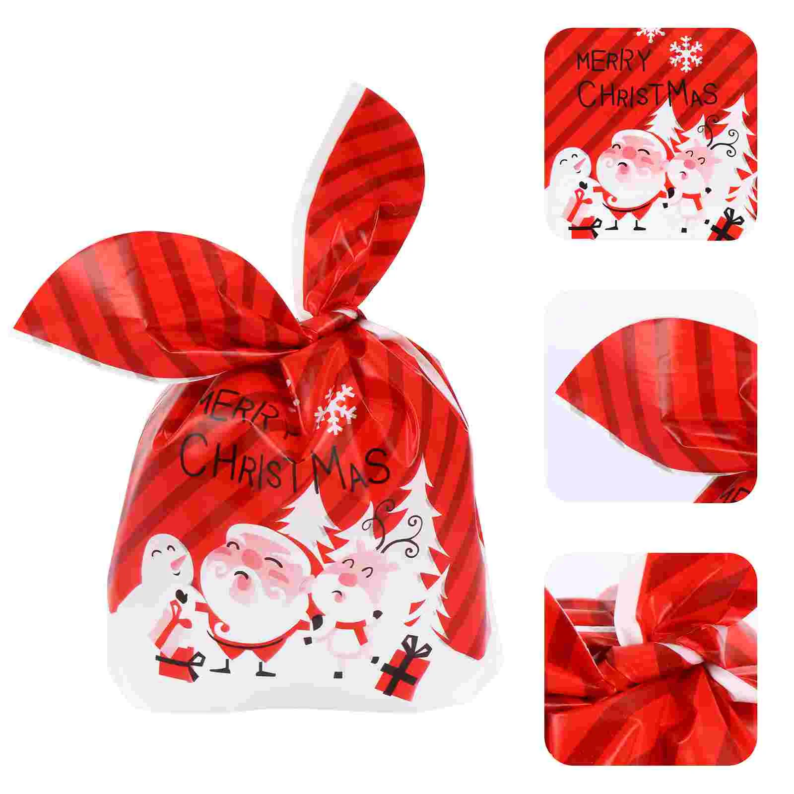 

Christmas Candypouch Packing Ear Treat Gift Storage Festive Pouches Wrapping Rabbit Bunny