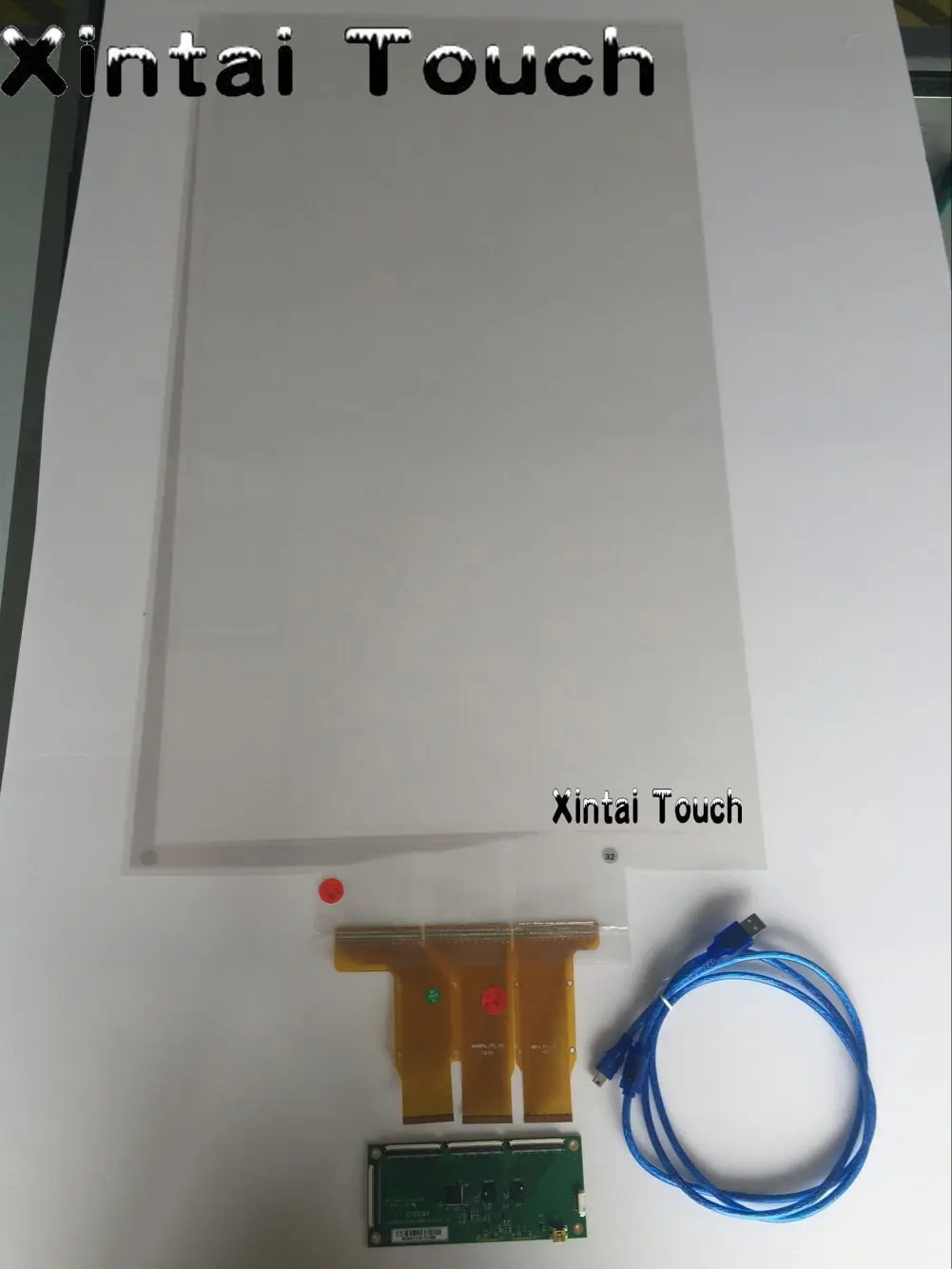 

40 inch Projected capacitive multitouch foil,truly 20 points interactive USB touch foil film for touch table and kiosk