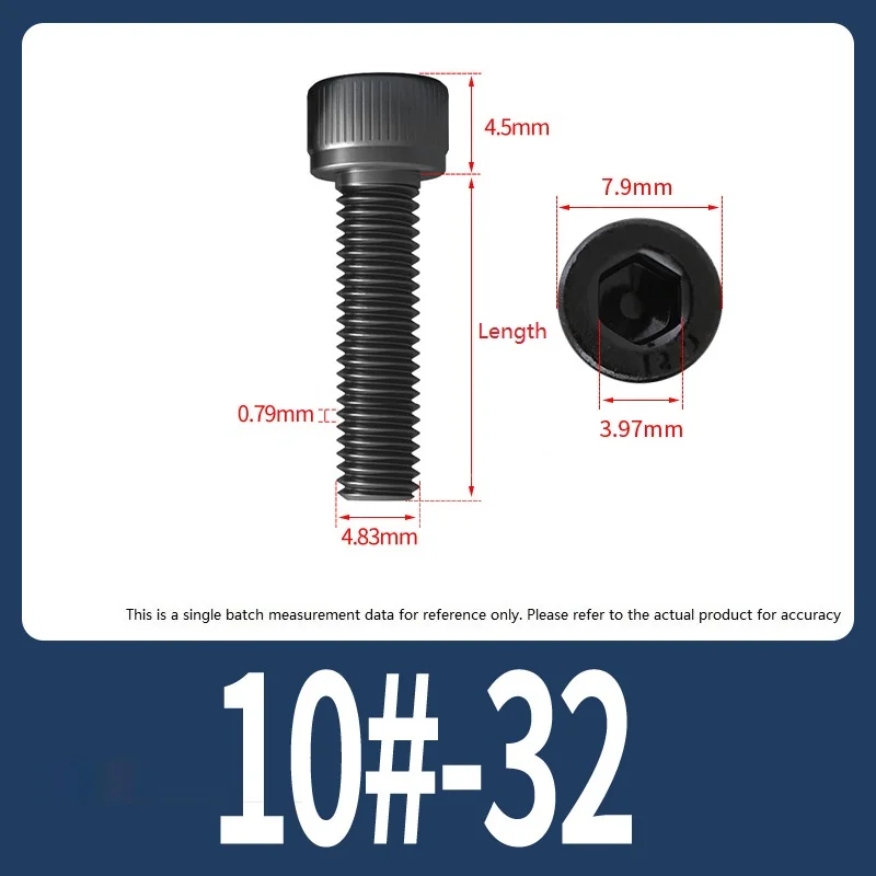 

Винты UNC UNF из углеродистой стали класса 12,9