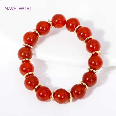 Разделители для бусин NAVELWORT золотые латунные 3/4/5/6 мм