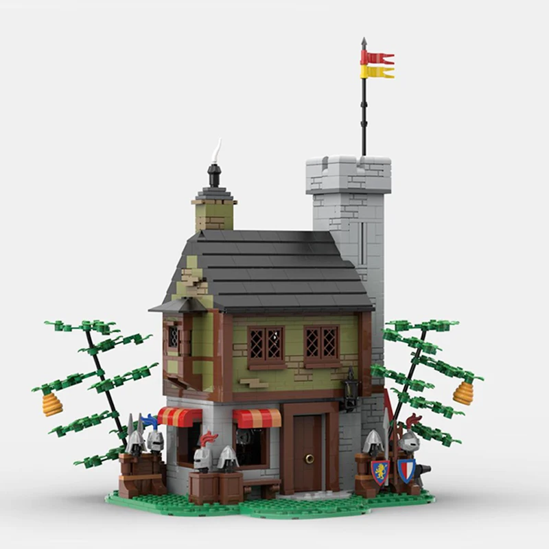 1245 шт. Детский конструктор Ретро