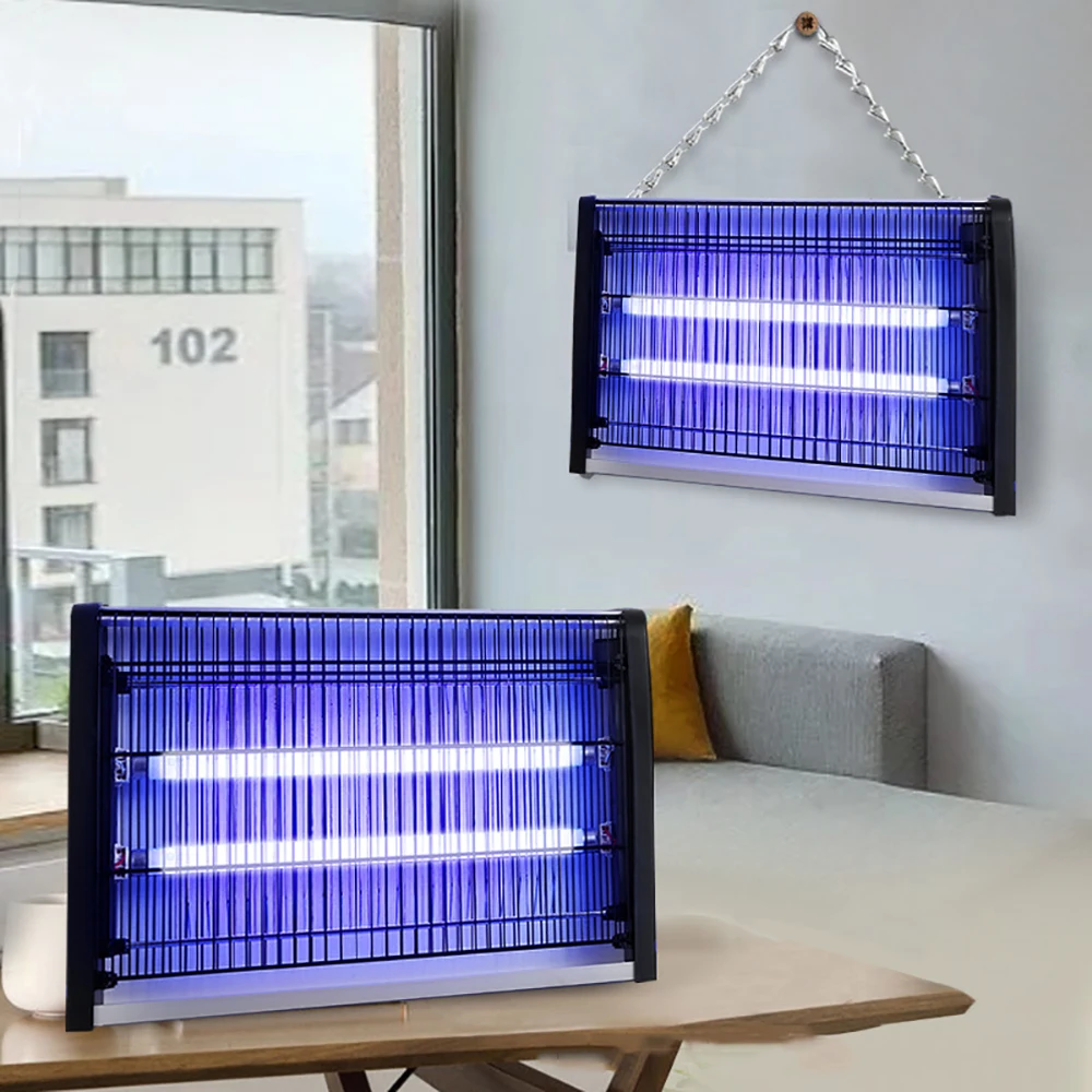 Лампа-ловушка для комаров с электрошоком