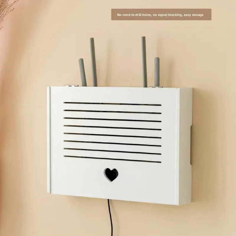 Фото Настенный мультимедийный сетевой шкаф для Wi-Fi роутера со скрытым дизайном, органайзер для низковольтных панелей, для дома №4