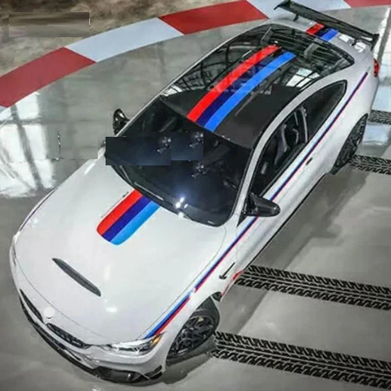 1 комплект M Power Performance наклейки на дверь автомобиля для BMW F30 F10 E60 E90 E46 E28 E30 E34 E36 M3 M5 M2