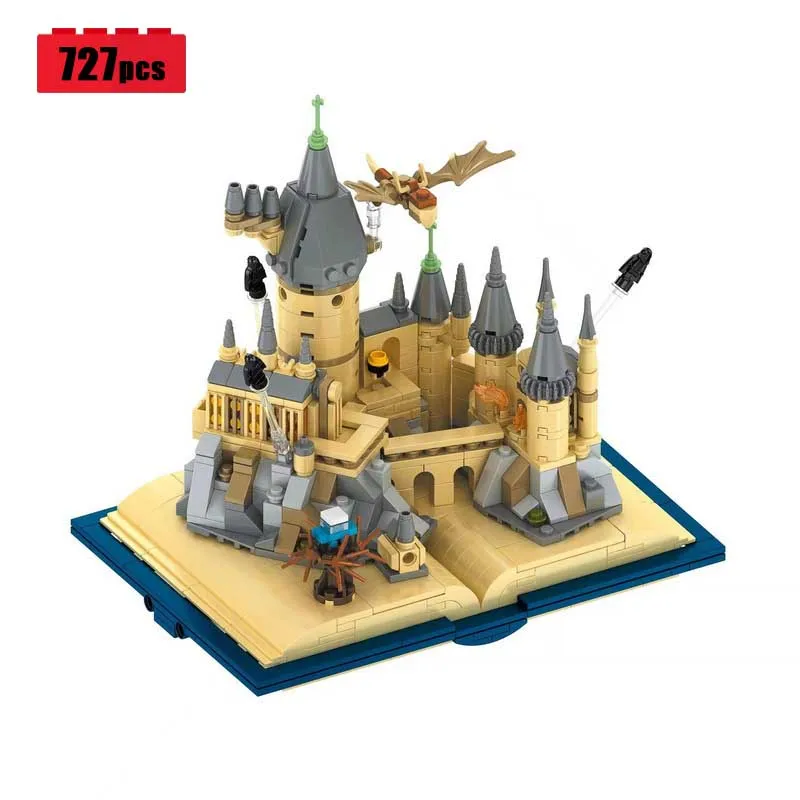 

2022 neue Magic Castle Buch Bausteine Montage Modell Moc Idee Ziegel Erleuchten DIY Spielzeug für Kinder Geburtstag Geschenk Set