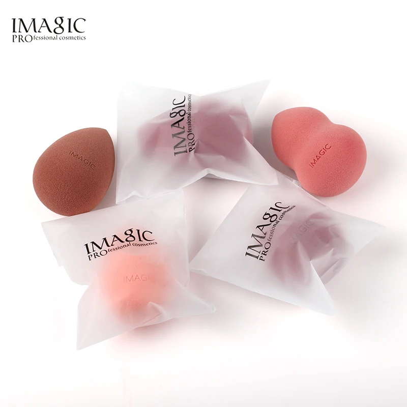 Губка для макияжа IMAGIC, профессиональная губка для тонального крема, консилера, мягкая вода для макияжа, оптовая продажа (art.: 3a372a63b35) - 3a372a63b35