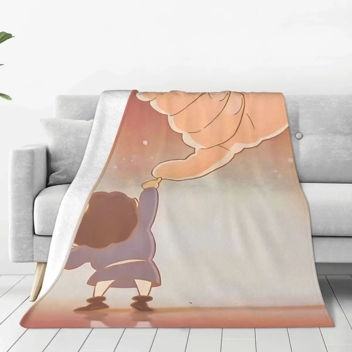 

Ousama Ranking Of Kings Blankets Japanese Anime Bojji Flannel Vintage Warm Throw Blanket for Home Decoration