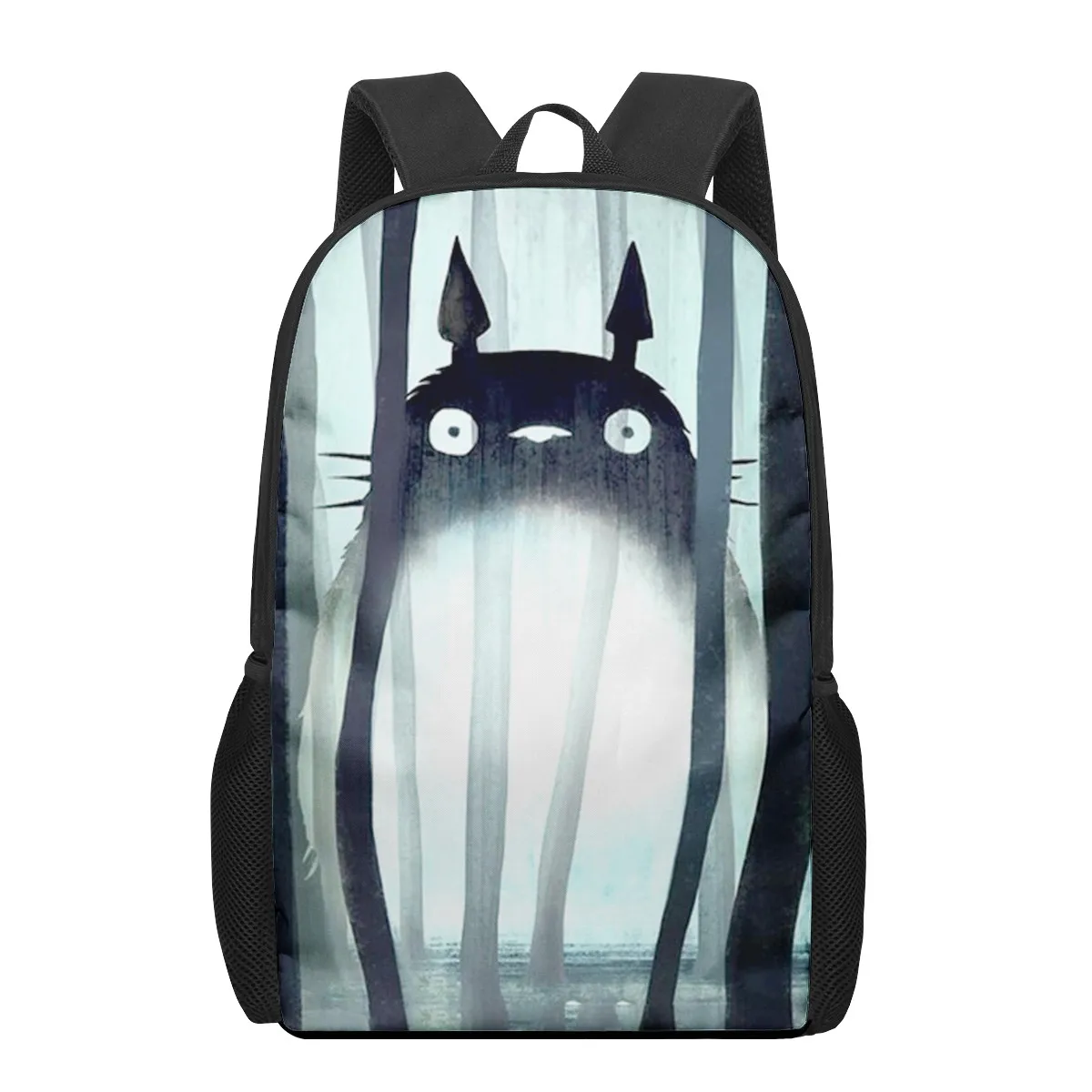 Tonari no Totoro Anime 3D Pattern School Bag for Children Girls Boys Casual Book Bags Kids Backpack Boys Girls Schoolbags Bagpac