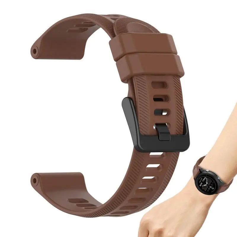 

20/22mm WatchBand For 955 Solar Lightweight Silicone Smart Watch Band Outdoor Sports Waterproof Fashion Watch Accessories