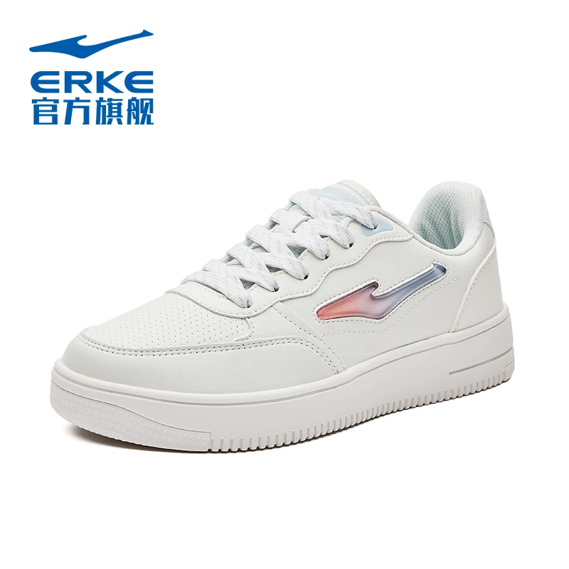 Hongxing Erke women's shoes board shoes 2022 summer new shoes thick soled small white shoes casual sports shoes