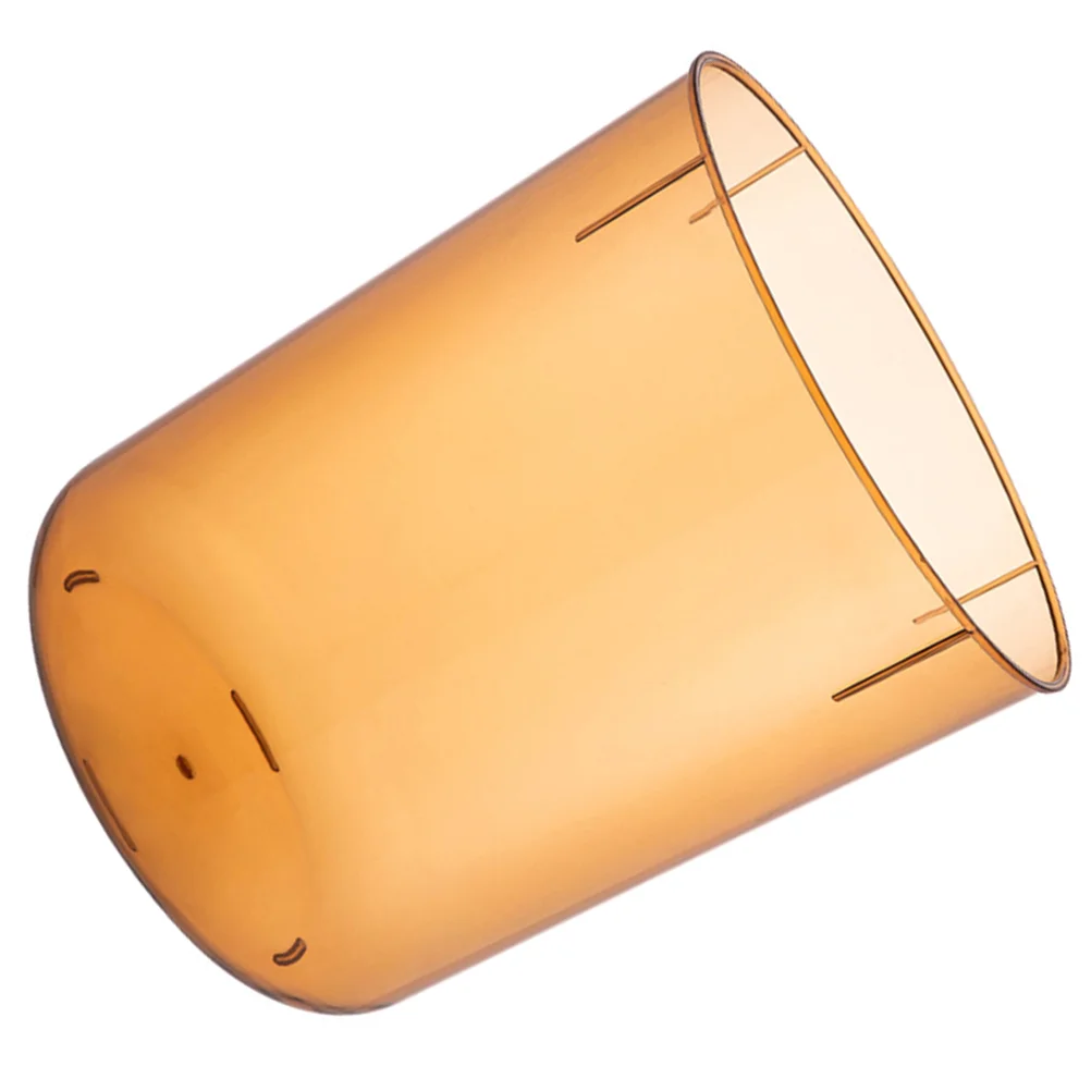 

Transparent Rubbish Bin Plastic Trash Waste Can Desktop Clear Recycling Bin
