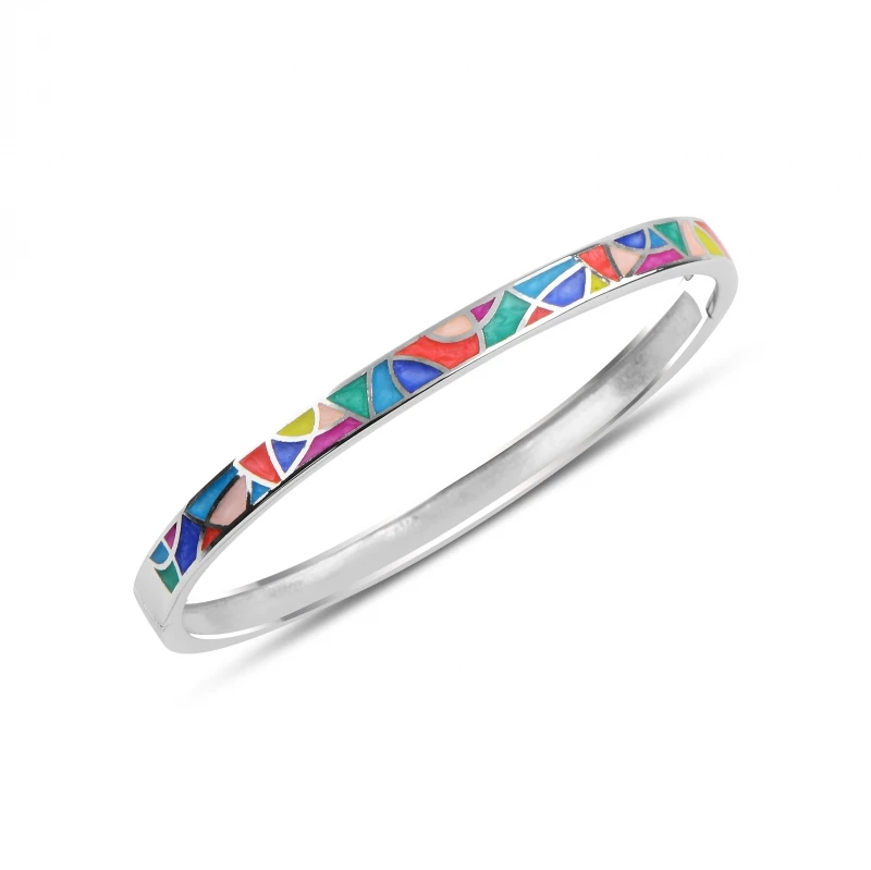 

Серебро 925 пробы Цвет браслет из кабошонов