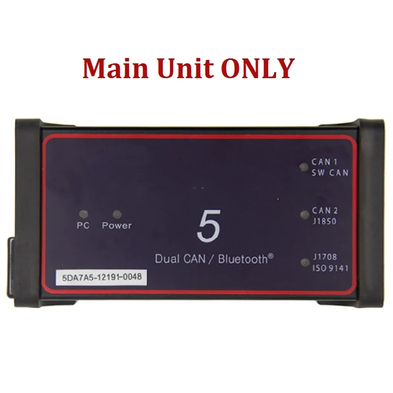 Адаптер 5 лучшего качества без Bluetooth для сканера тяжелых грузовиков многоязычные