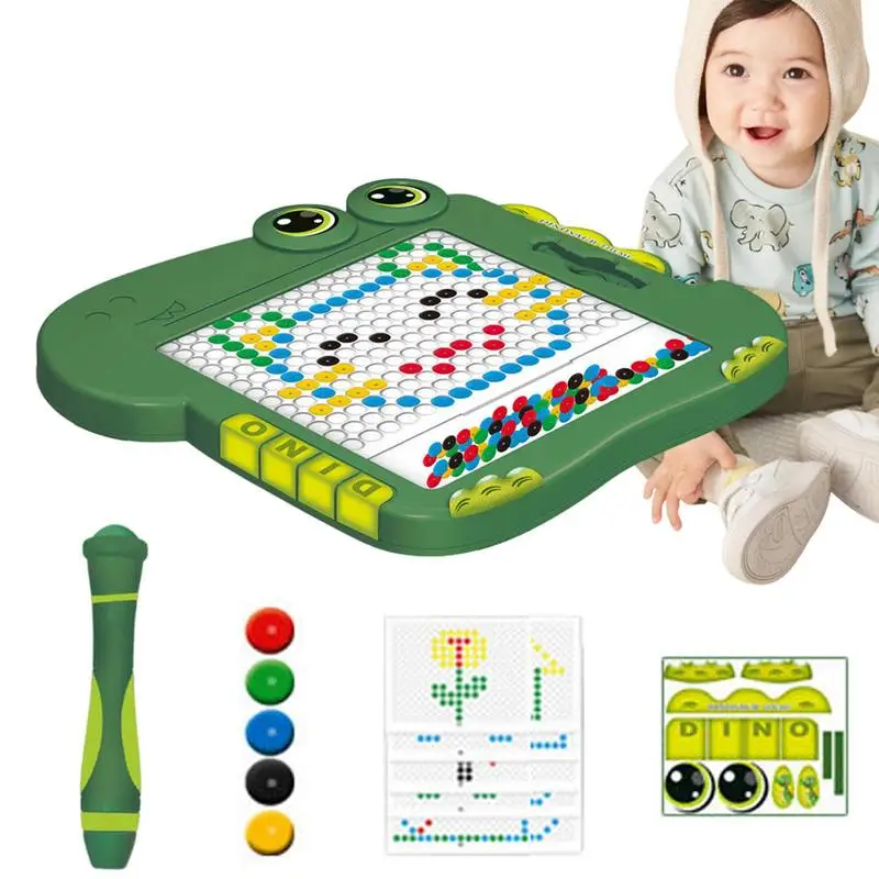 

Магнитная доска для письма для детей, магнитная доска для рисования для детей, портативные развивающие игрушки, безопасный многофункциональный для детского сада