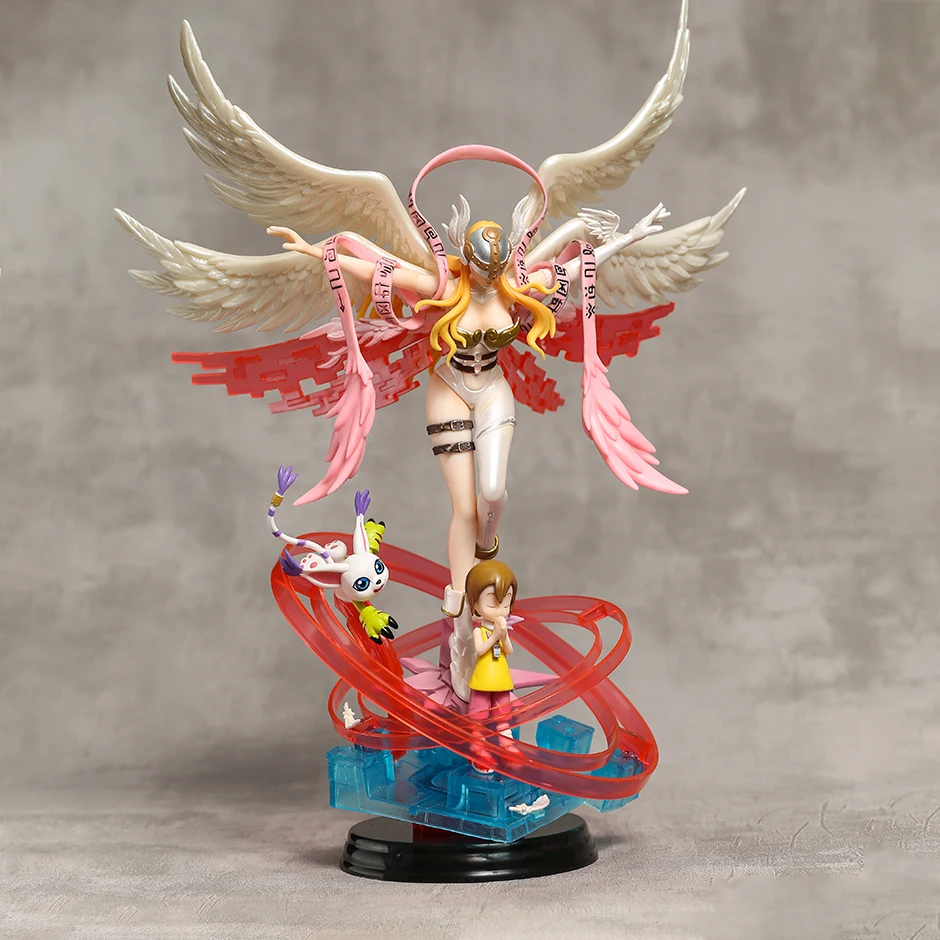 

Digimon Приключения Angewomon Yagami Hikari фигурка из ПВХ фигурная Модель Куклы Игрушки коллекционные