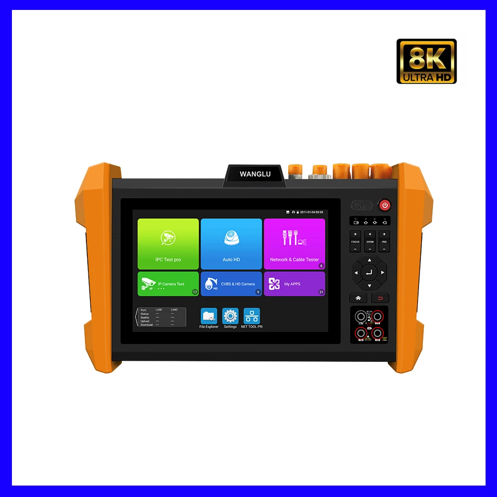 

Тестер IP-камер Rj45, оптический модуль SFP, Wi-Fi, Hdmi