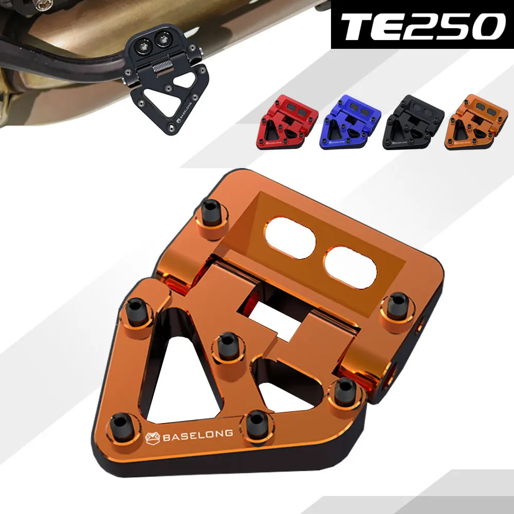 

For Husqvarna TEI150 TEI250 TEI300 TEI350 TEI450 TEI500 TE TX I 150 250 300 350 450 500 Folding Rear Brake Pedal Step Tip Plate