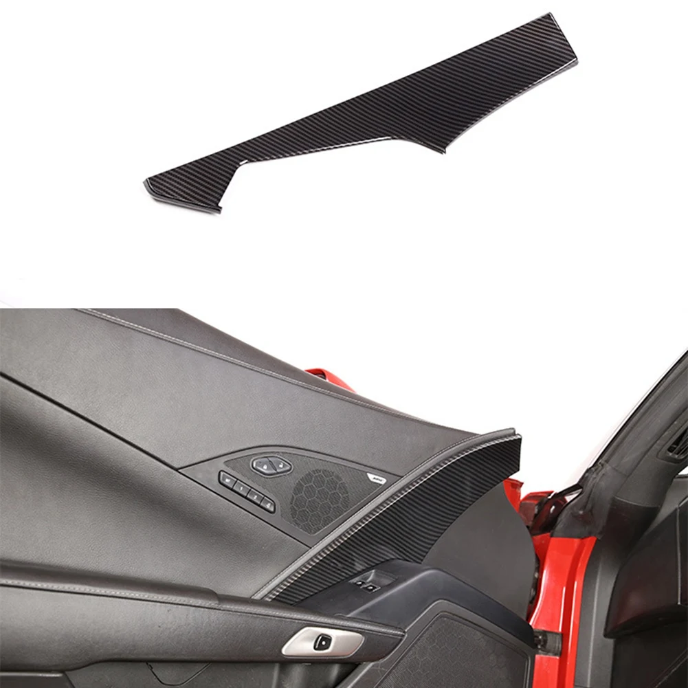 Панель из углеродного волокна для главной двери автомобиля декоративные полосы